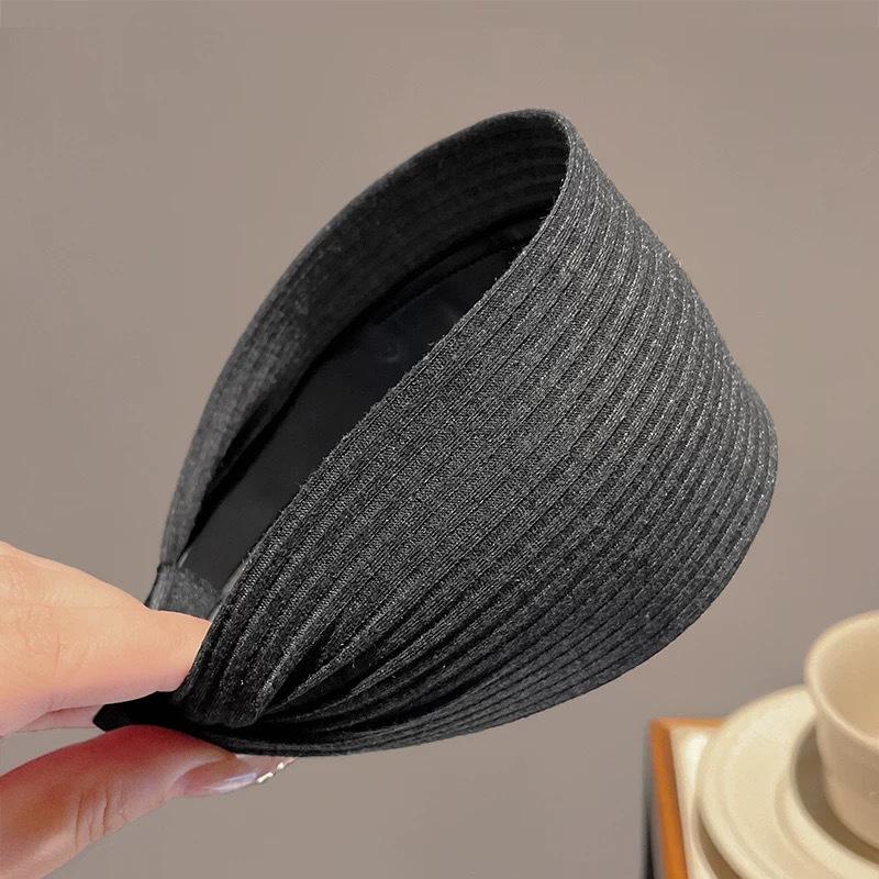 7CM Wide Brimmed Knitting Headband for Women's And Ladies Hair Hoops Accessories