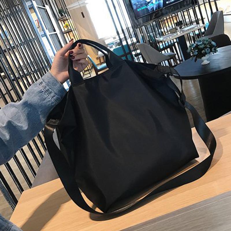

Girl s Large Travel Bag Wallet Women s Nylon Shoulder Bag Large Capacity Waterproof Cloth Handbag Luxurious Women Crossbody Bag 44cmX36cmX17cm