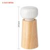 Nordic Style Pepper and Salt Grinder Manual Salt and Pepper Grinder Adjustable Roughness Ceramic Core Salt Grinder