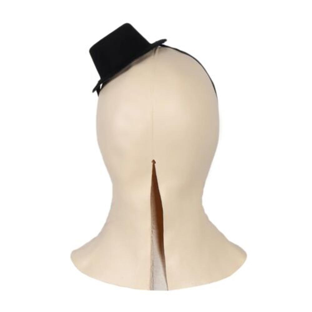 Movie Terrifier Black Hat Joker Mask for Halloween Cosplay Costume Accessory
