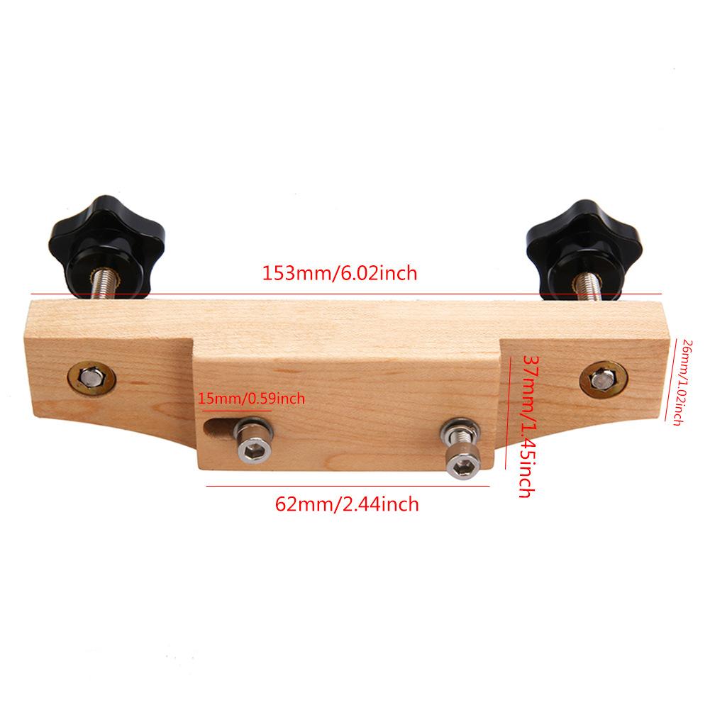 Attrezzo Jig per Riparazione Adesiva del Ponte per Chitarra Acustica per Sostituire il Ponte Inferiore su Chitarre Folk e Classiche Basso