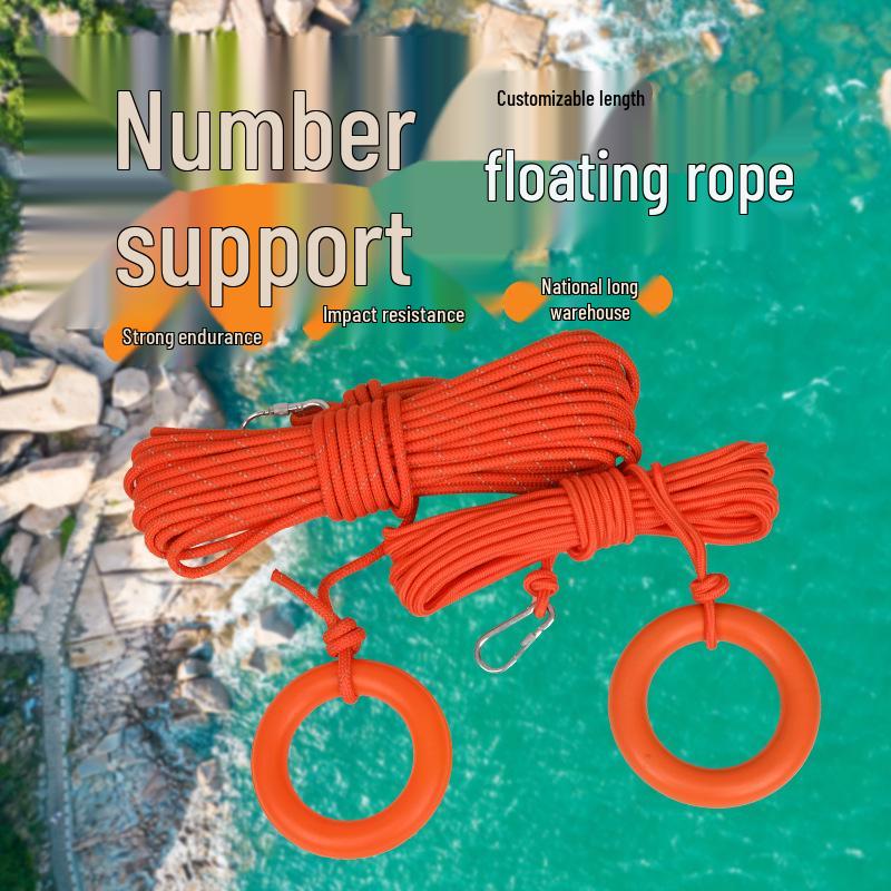 Reflective Floating Rescue Rope for Water Safety and Salvage