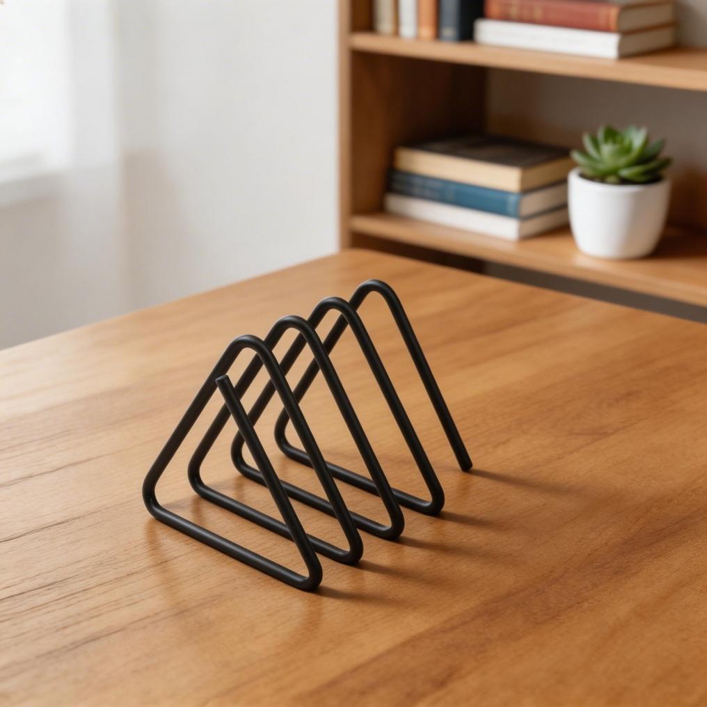 Countertop Edge Storage Cutting Board Rack Triangle Rack Stainless Steel