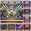 Rock Music, Dance Notes, Band Theme, Party Photography Background, Adult Birthday Party, Home Decoration Photography Background
