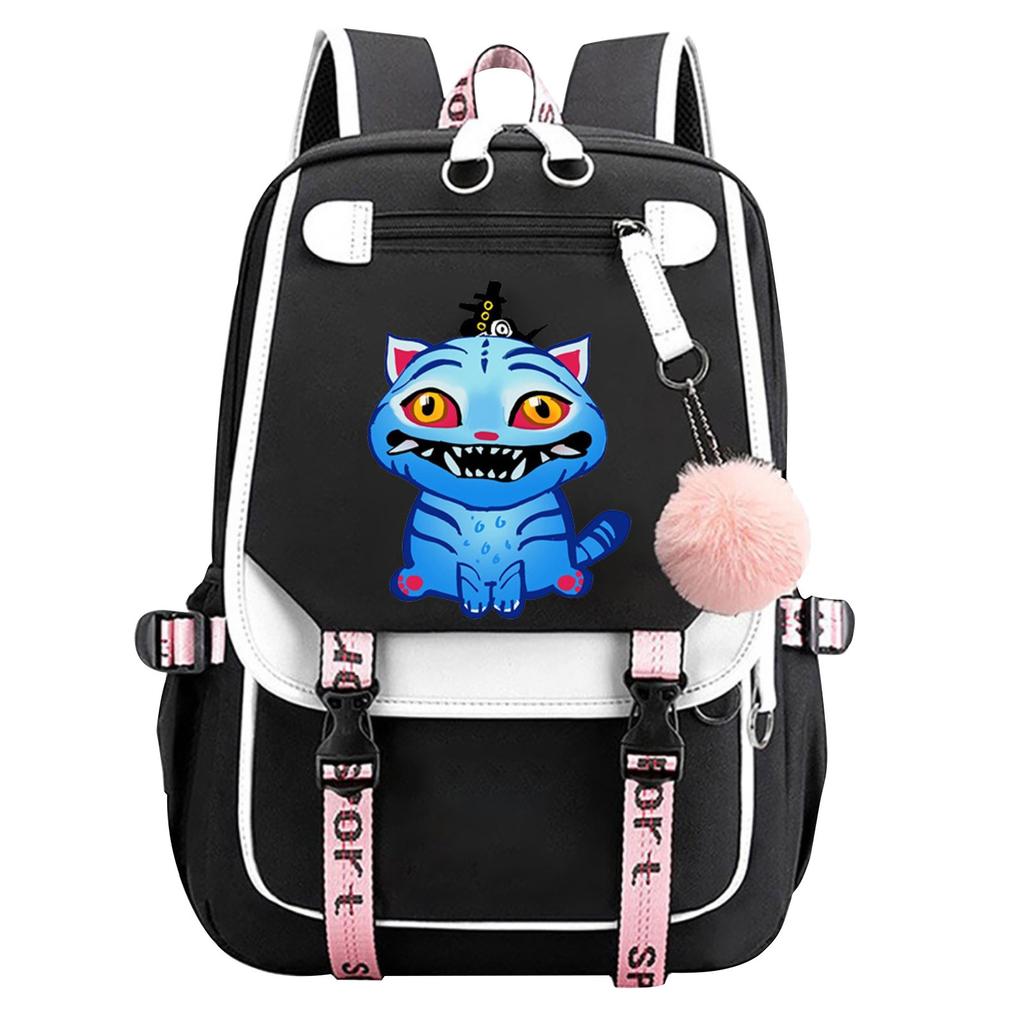 Backpack, Back To School, Cartoon Cute Travel Backpack Print Peripheral Double-shoulder Backpack For Teenagers, Students, Boys And Girls