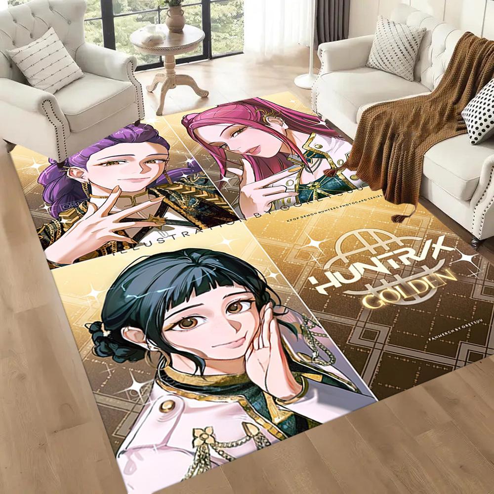Stars And Characters Dance Square rugs are a great choice for living rooms, bedrooms, home décor, and as gifts.