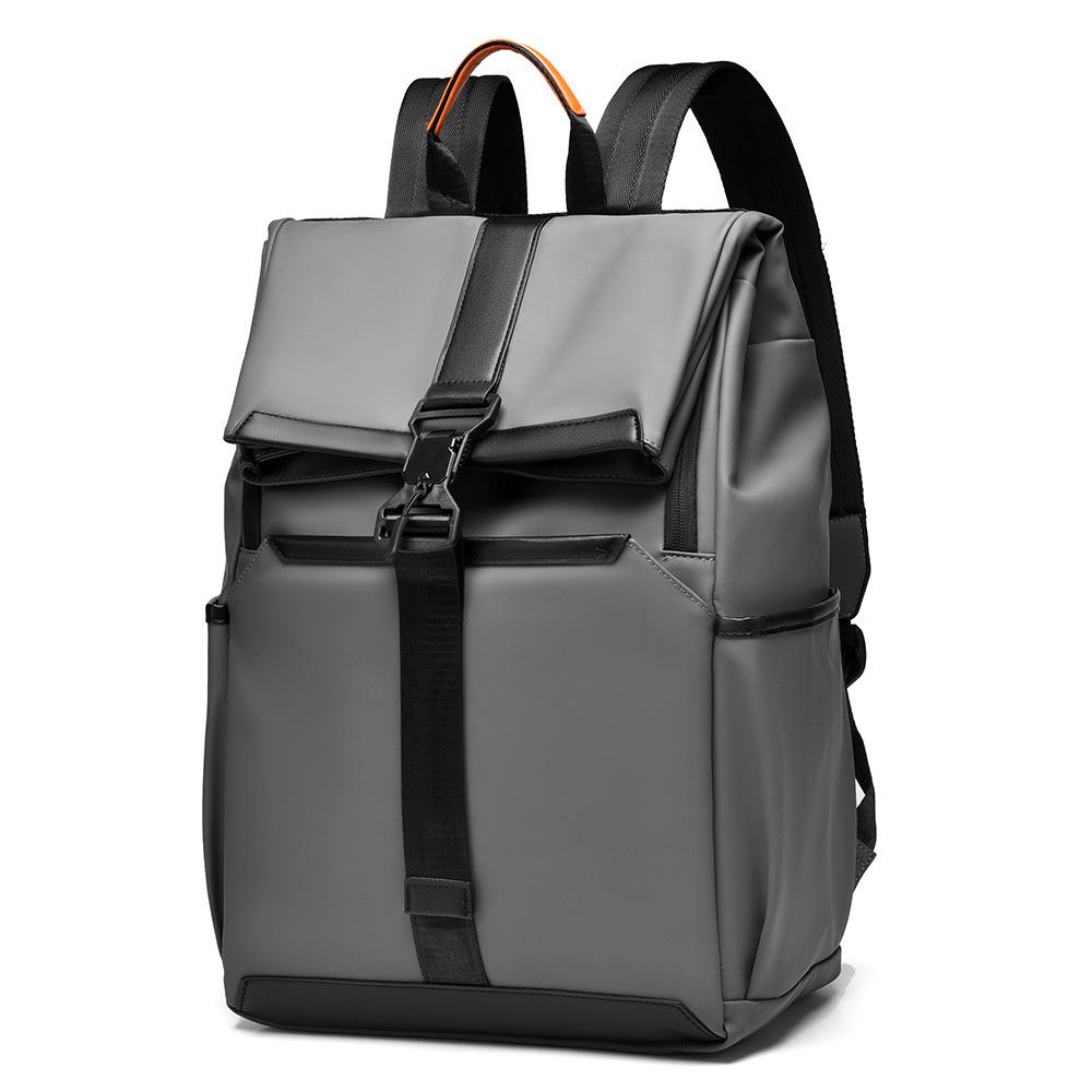 New Men's Folding Laptop Backpack Casual Student Bookbag Large Capacity Travel Daypack