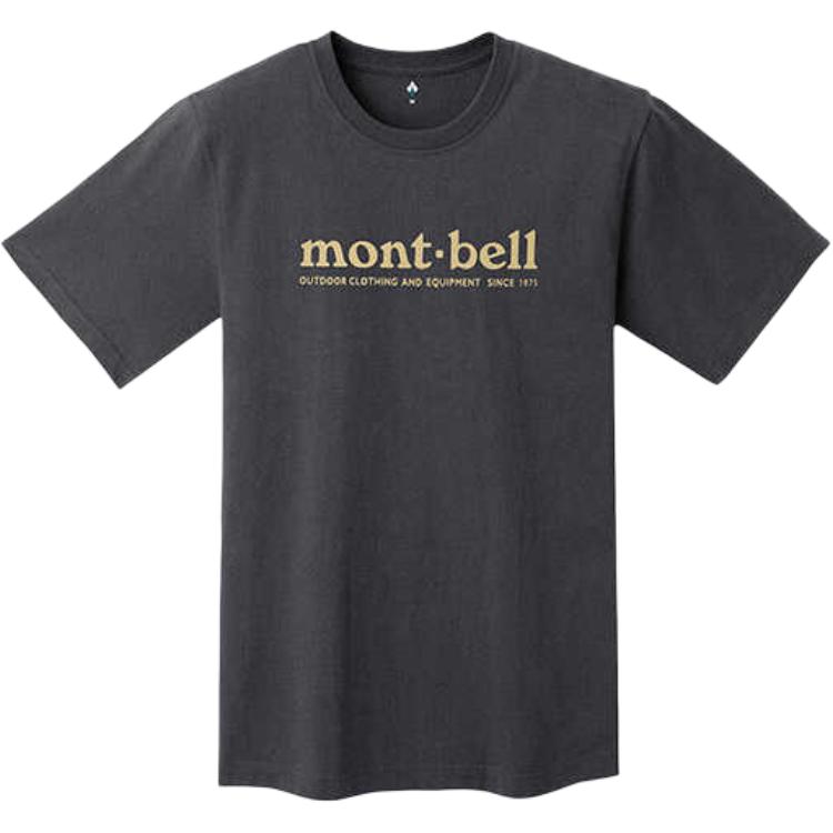 MONTBELL Pear Skin Japanese Style Round Neck Sun Protection Versatile Short Sleeve T-Shirt Unisex