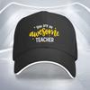 You Are An Awesome Teacher Baseball Cap Polyester Adjustable Sport Outdoor Hat
