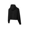 Puma Sweatshirts Women's Black Hooded Moderate Regular 596635-01