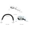 Multipurpose Corner Extension Rod Kit 105 Degree Angled Head Steel Effortless Installation For DIY Projects