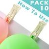 Plastic Transparent Backdrop Spring Clamps 10Pcs Large For Balloon Arch Clips 3.5 Inch Heavy Duty Clip For Balloon Arch Kit B