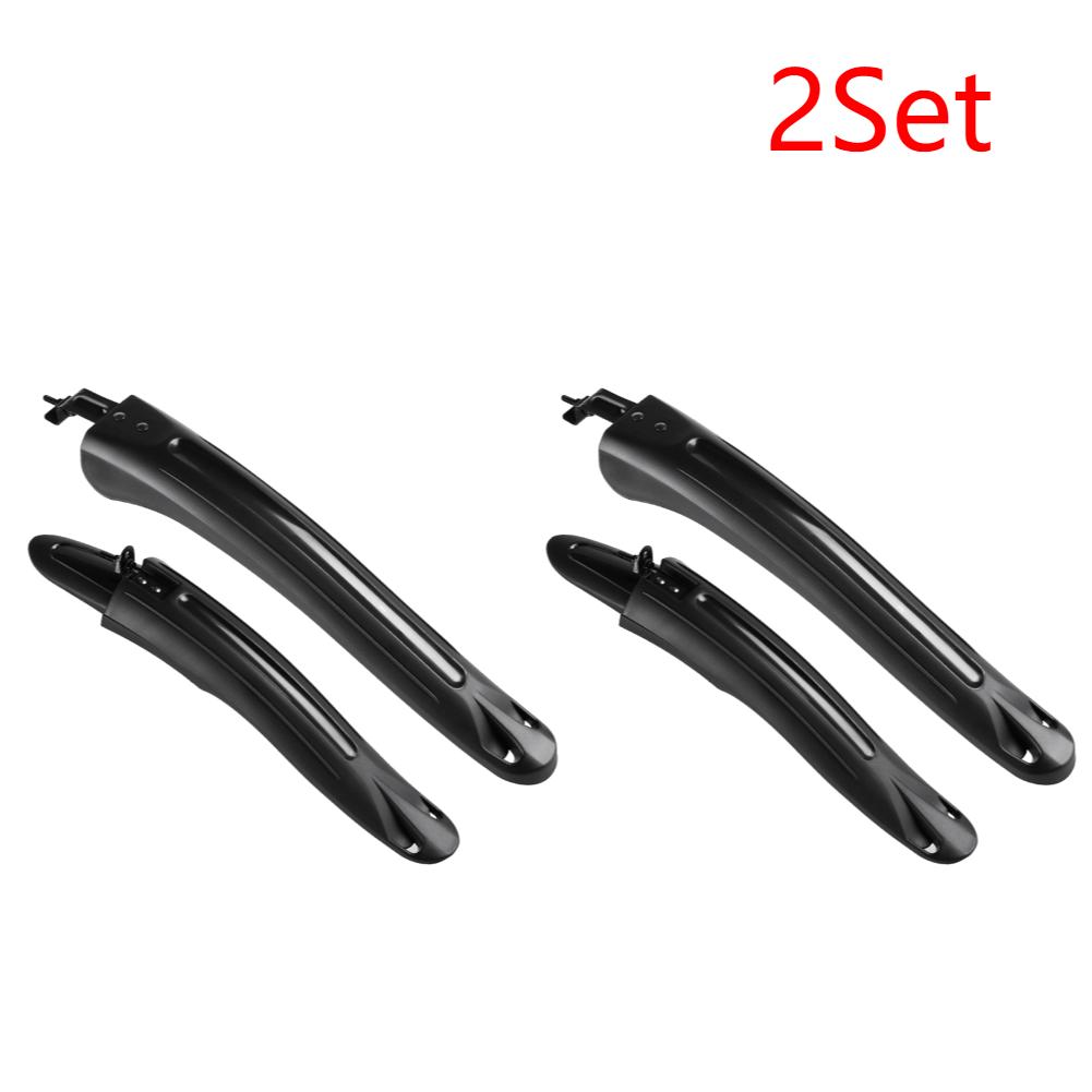 

2/3Set Bike Mudguard Widen Extension Mud Protector Screw Fixed Front/Rear Mud Guards Against Splashing Water and Dirt