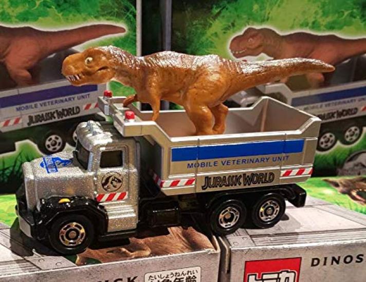 Official USJ Tomica Jurassic World Dinosaur Transport Truck Released in 2019 at Universal Studios [JURASSIC WORLD]