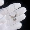 New S925 Silver Angel Wing Dynamic Women's Necklace, Niche Fashion, Exquisite, High-quality Wedding Jewelry