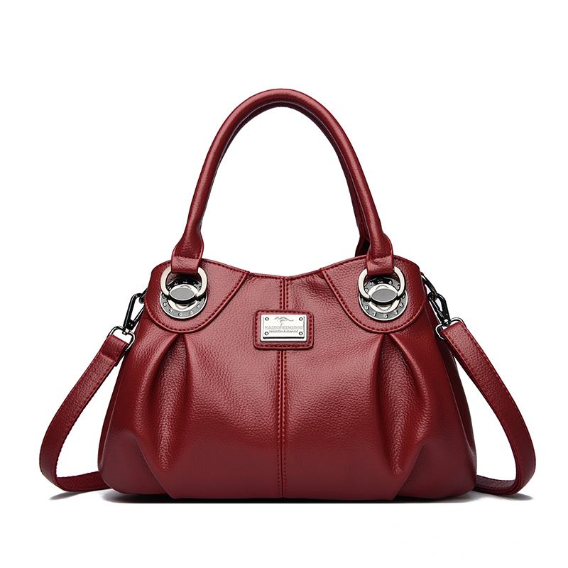 2026 Genuine Casual Tote Bag Luxury Handbags For Women Designer Purses and Handbag High Quality Soft Leather Commuting Hand Bags
