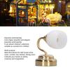 Dollhouse Wall Lamp Miniature Light Model Toy Magnetic Miniature Wall Lamp with Lampshade for 1/12 Dollhouses