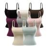 Women's Sexy Padded Camisole Vest - Spring/Autumn Slim Fit Innerwear