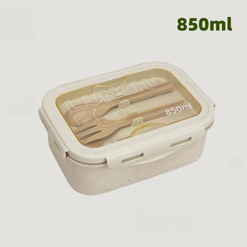 Wheat Straw Lunch Box Healthy BPA Free Bento Boxes Microwave Dinnerware Food Storage Container Soup Cup Lunch Box for Kids