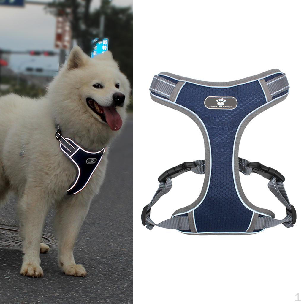 Arnés para Perros Control Fácil Cómodo para Perros Grandes Medianos