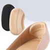 10 Pairs Adhesive Heel Cushions for Oversized Shoe Blisters Prevention Heel Grips Pad for Men Women Leather Shoe