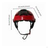 Vented Response Helmet Reinforced with Chin Strap Glossy Hard Hat