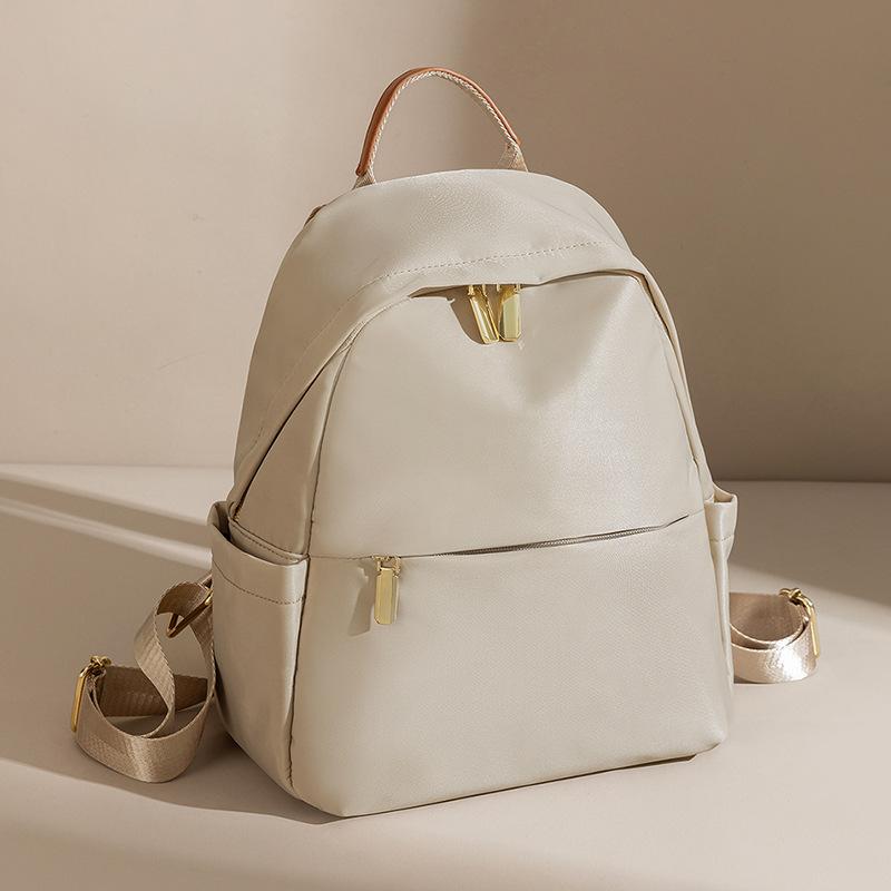 New Women's Backpack Oxford Cloth Versatile College Student Schoolbag Simple Large Capacity Backpack Casual Travel Bag
