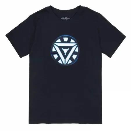 Iron Unisex Arc Reactor 100 Cotton Short Sleeve Tshirt with Retro Comic Print Casual Fashion Short Sleeve Top S