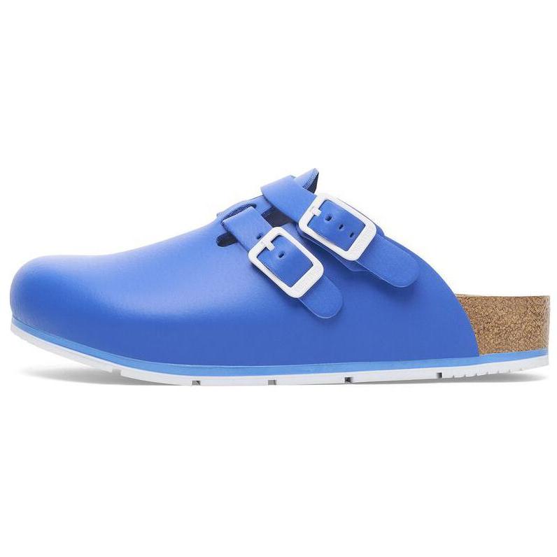Birkenstock Slip Resistant Slip Resistant Closed Toe Slippers Unisex Blue Regular 1026142