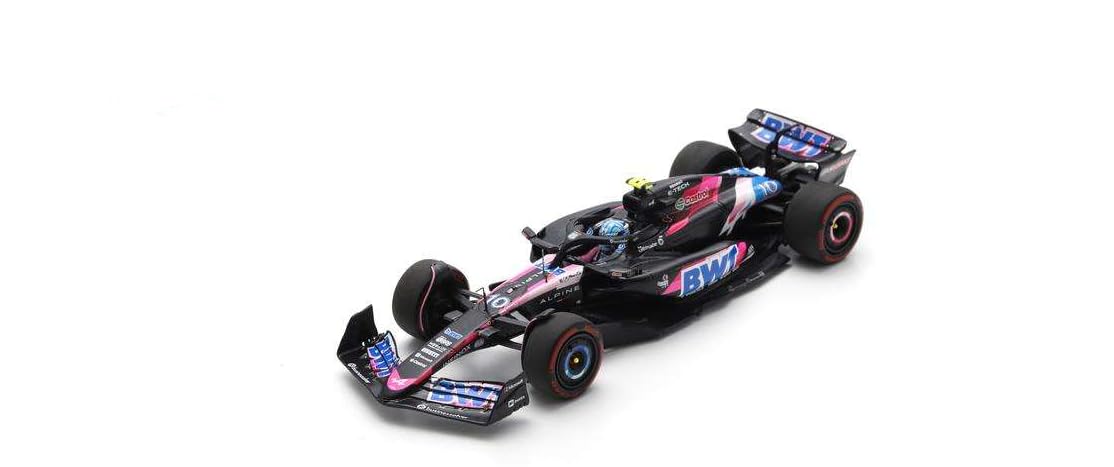 

ALPINE F1 A524 Команда BWT Alpine N 10 Сезон 2024 Пьер Гасли Черный Синий Розовый