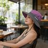 Cappello da Sole Estivo Unisex a Tesa Larga con Rete Traspirante, Tessuto Leggero Protezione Completa per Viso e Collo per Pesca Escursionismo Campeggio Spiaggia Uso Esterno