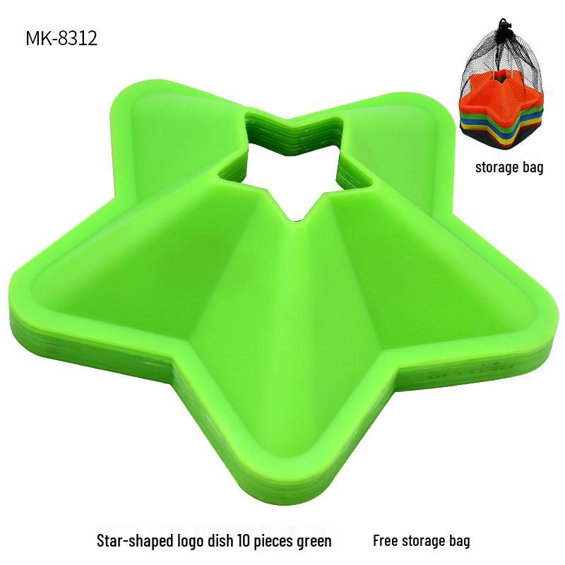 

Star-Shaped Football Training Cone Disc