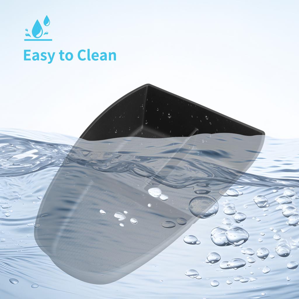 for BYD Yuan PLUS 2026 Center Console Lower Layer Storage Box Anti-slip Tray Organizer Car Interior Accessories Black