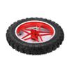 2.510in Rear Wheel Rubber Tire AntiSkid Replacement Fits for 47cc 49cc 2 Stroke Mini Dirt Bike(Red )