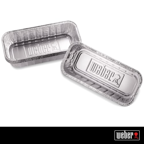 Weber Small Drip Pan, Aluminum, for Gas Grills, Silver, 2-Year Warranty