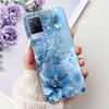 For Vivo V21e Case V2061 Cute Cat Lion Painted Cover Soft Silicone Phone Cases For Vivo V21 V2066 V2108 V 21 VivoV21 E 4G Fundas