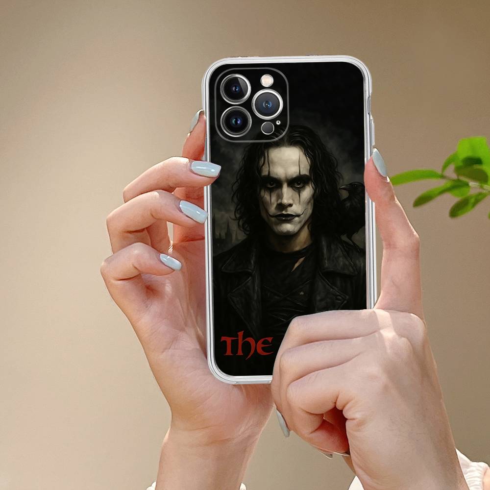 T-The C-Crow Classic Movie For IPhone 17 16 15 14 13 12 11 Pro Max Plus Mini Funda For Transparent Cover
