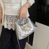 Rhombus Chain Bag Women's 2025 New High Sense Versatile Commuter Internet Celebrity Fashion Japanese and Korean Shoulder Messenger Bag