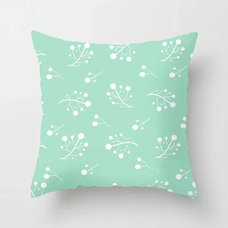 Marble Geometric Pattern Decorative 45*45cm Pillowcase Polyester Cushion Cover Throw Pillow Sofa Decoration Pillowcover