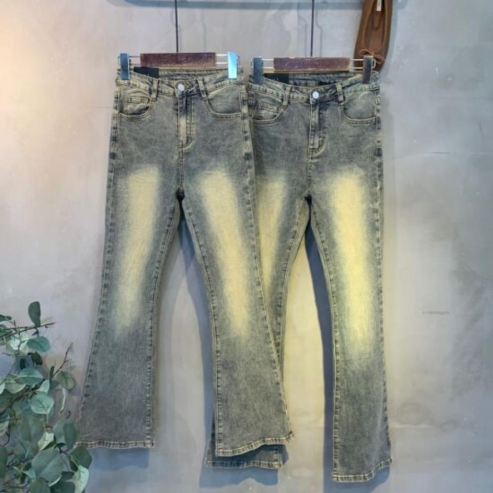 C S In The Room Ykk Zipper waShIng Spandex bootCut jeanS 3Color