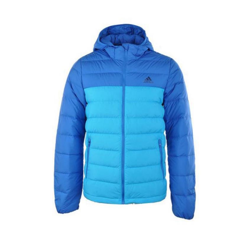 Adidas Jackets Men s Blue Hooded Moderate Other AB4649- M