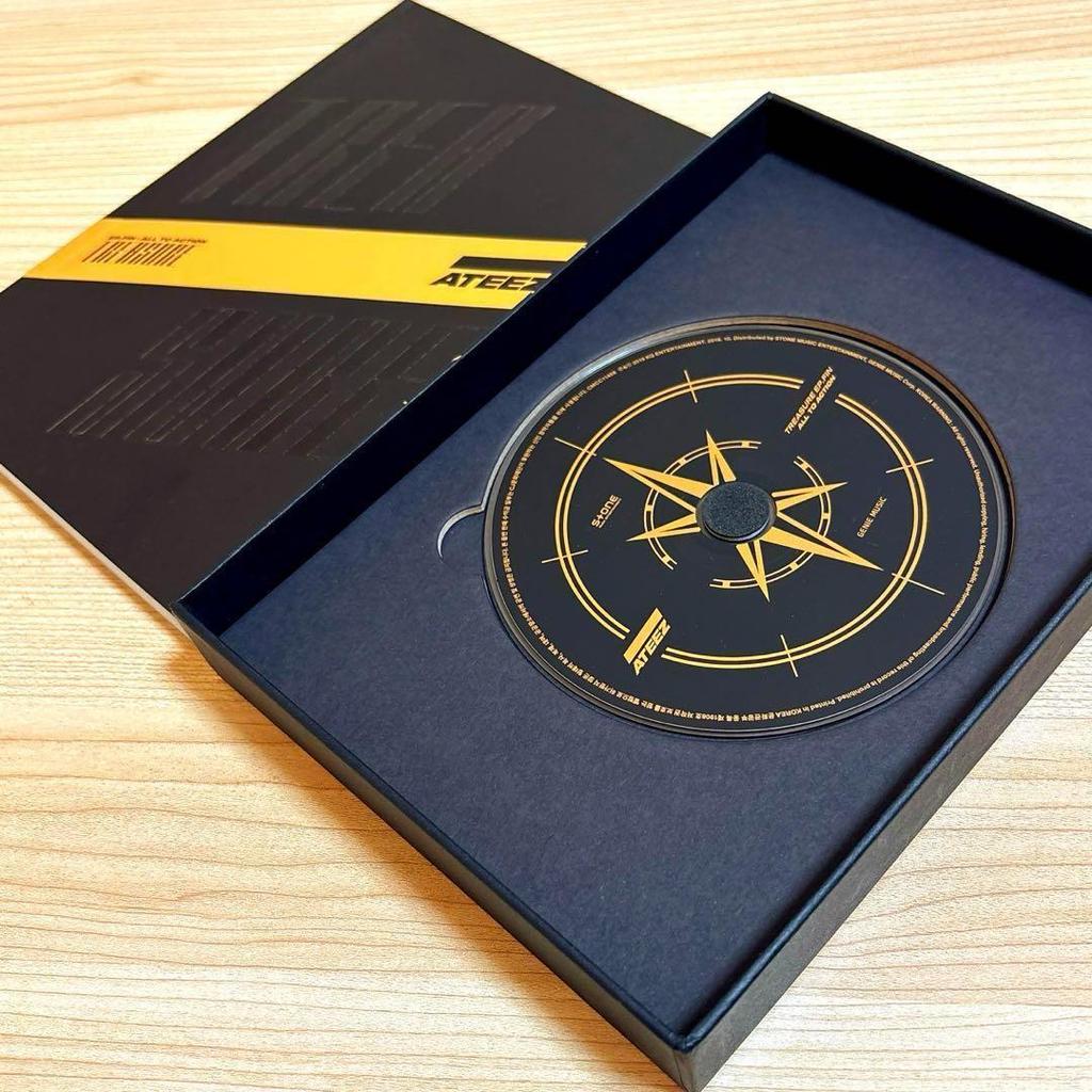 [USED] ATEEZ EP.FIN:ALL TO ACTION TREASURE Black