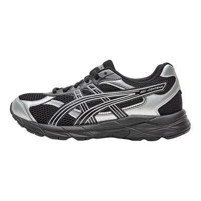 Running Kids Contana Trendy Comfortable Non-Slip Breathable Low-Top Running Shoes Unisex Sneaker Black Silver 1014A371-001