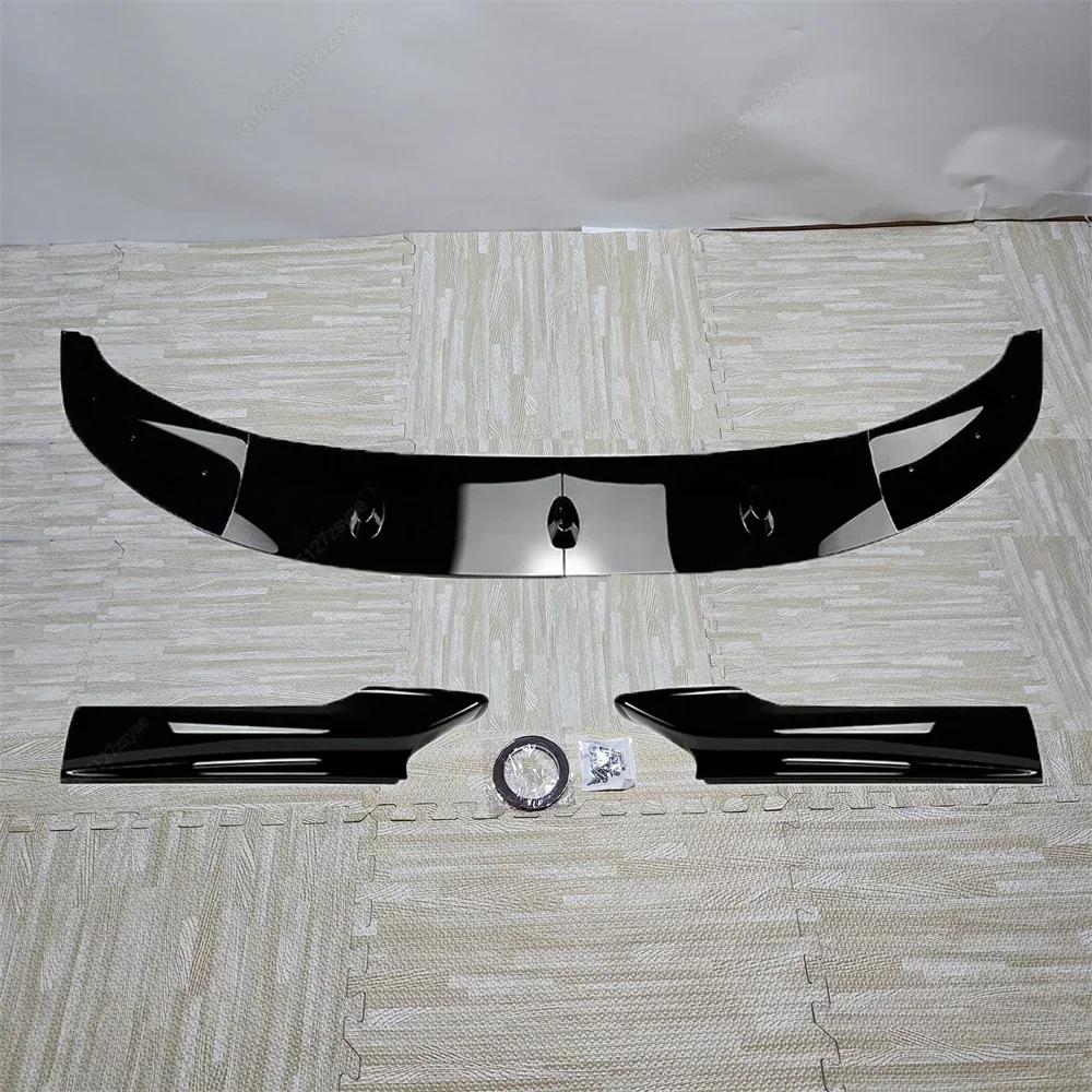 Car Front Bumper Lip Spoiler Splitter Diffuser Canard Lip Splitter For BMW 5 Series F10 F11 M-Sport 2011-2017 Body Kits Tuning