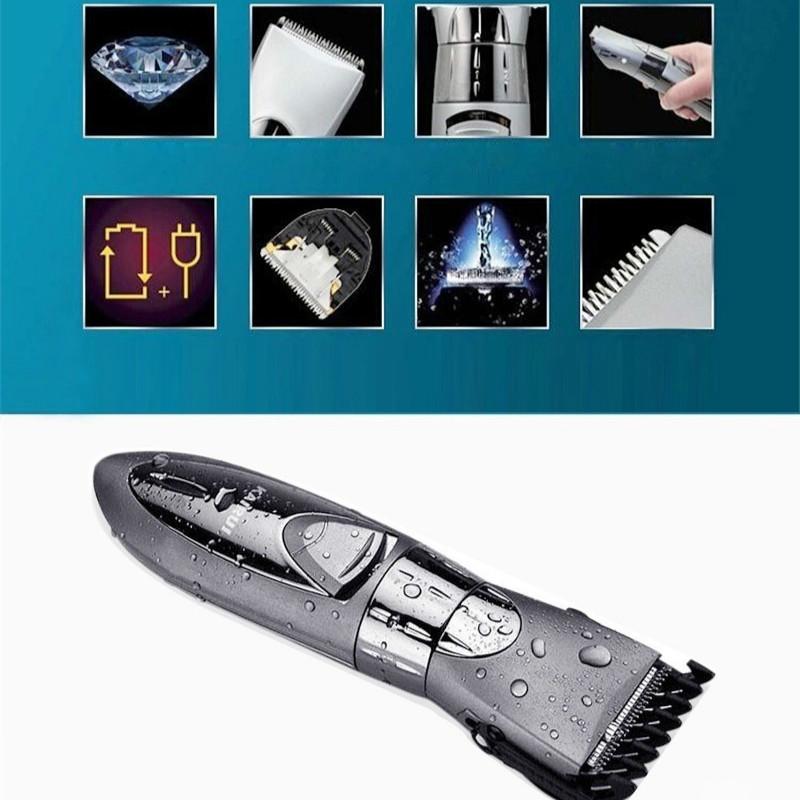 Professional Electric Hair Clipper Rechargeable Hair Trimmer Hair To Haircut Beard Trimer Waterproof