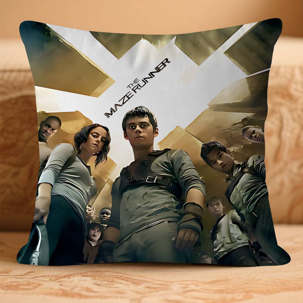 MovieS-T-The MazeS Runner Pillow Case Removable Washable Cushion Cover – All-Season Soft Linen