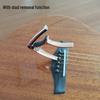 Zinc Alloy Dual-Function Capo: Electroplated Tone Changing Clip for Acoustic & Electric Guitars