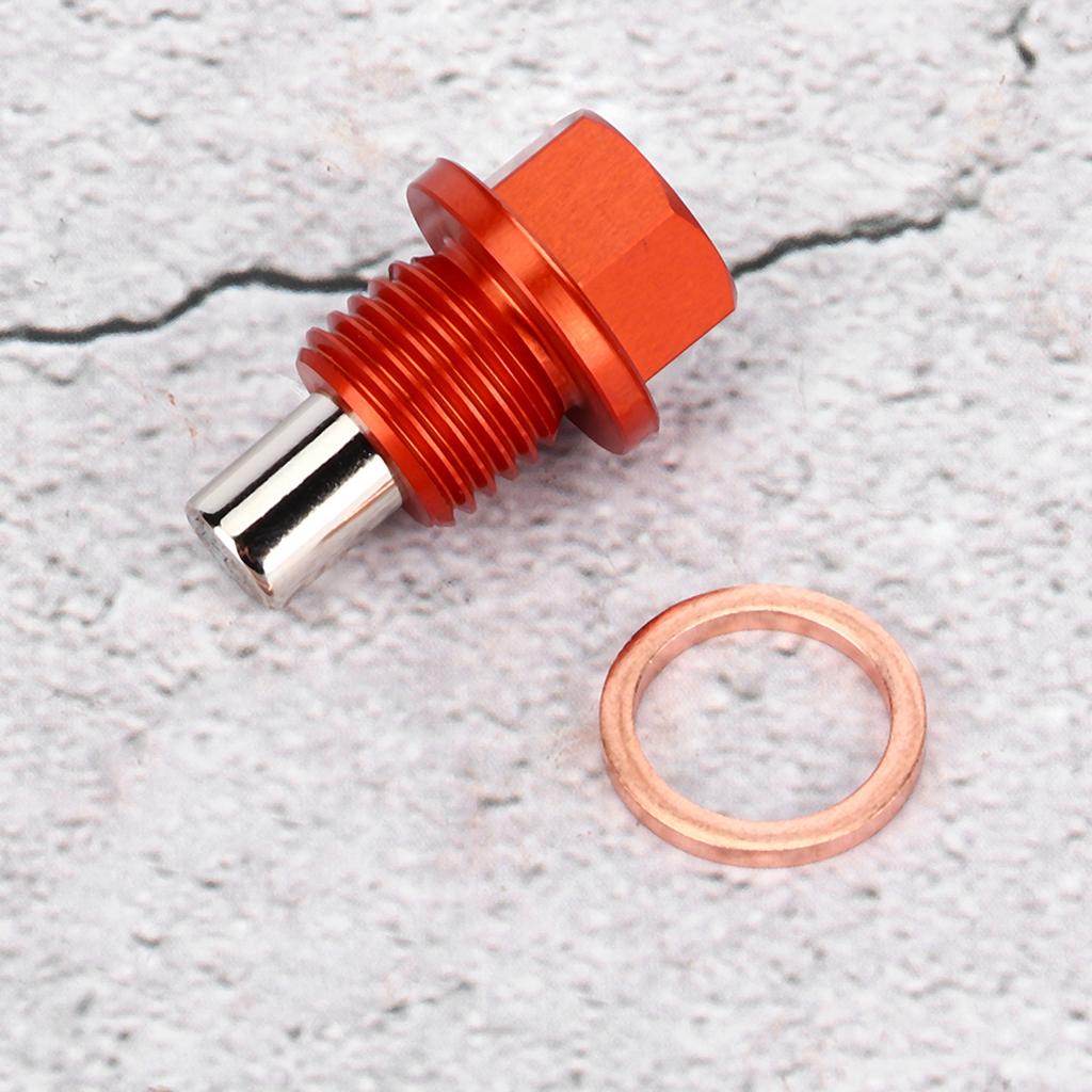 Magnetic Oil Drain Plug Screw Aluminium Alloy Modification