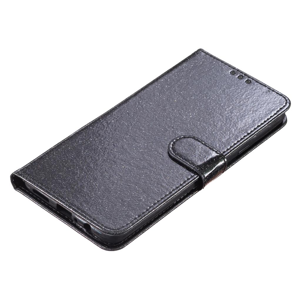 For Honor 90 Lite 5G/X50i 5G Case Stand Glittery PU Leather Protective Phone Cover with Wallet