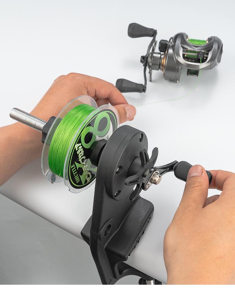 Flying Heron Fishing Reel Line Winder and Spooler for Baitcasting